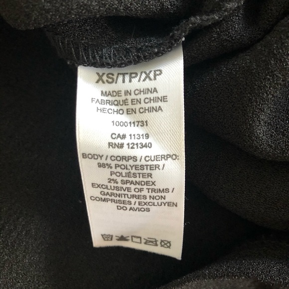 Dynamite | Black Flare Workwear Dress | XS - Picture 7 of 7